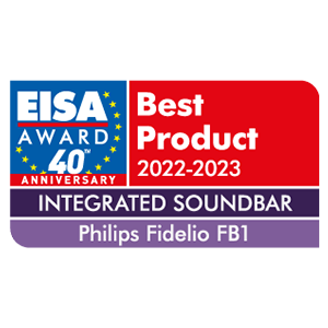 &Beta;&rho;&alpha;&beta;&epsilon;ί&omicron; EISA 2022 &gamma;&iota;&alpha; &tau;&omicron; soundbar Philips Fidelio FB1