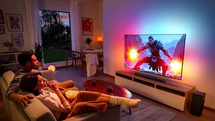 &Tau;&epsilon;&chi;&nu;&eta;&tau;ή &Nu;&omicron;&eta;&mu;&omicron;&sigma;ύ&nu;&eta; &sigma;&tau;&iota;&sigmaf; &Tau;&eta;&lambda;&epsilon;&omicron;&rho;ά&sigma;&epsilon;&iota;&sigmaf; Ambilight - &pi;ώ&sigmaf; &lambda;&epsilon;&iota;&tau;&omicron;&upsilon;&rho;&gamma;&epsilon;ί;
