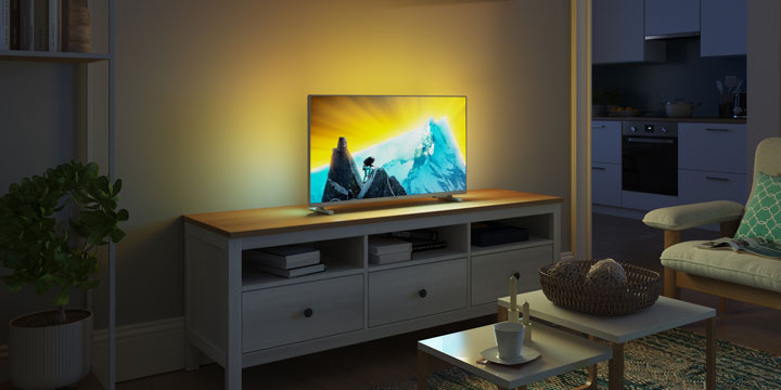 &Tau;&eta;&lambda;&epsilon;ό&rho;&alpha;&sigma;&eta; Full HD Ambilight