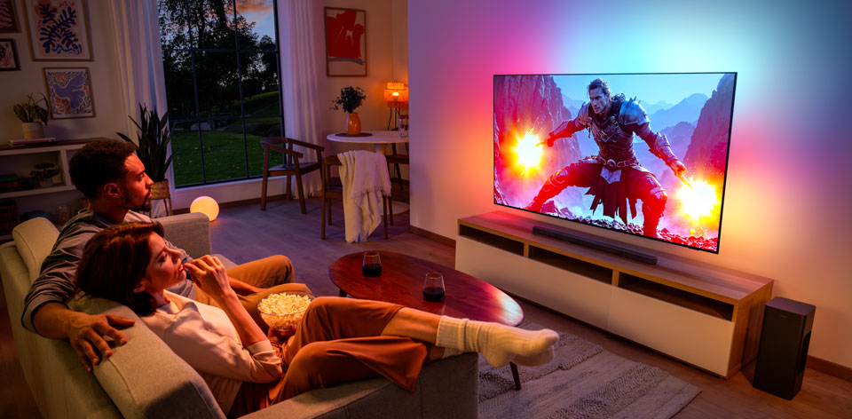 &Omicron;&iota; &tau;&alpha;&iota;&nu;ί&epsilon;&sigmaf; &delta;&iota;&alpha;&theta;έ&tau;&omicron;&upsilon;&nu; &tau;&iota;&sigmaf; &tau;&eta;&lambda;&epsilon;&omicron;&rho;ά&sigma;&epsilon;&iota;&sigmaf; Ambilight