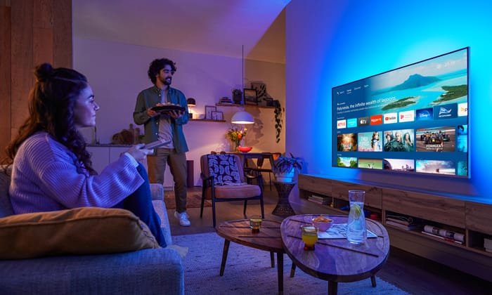 &Tau;&eta;&lambda;&epsilon;ό&rho;&alpha;&sigma;&eta; Smart Philips the one